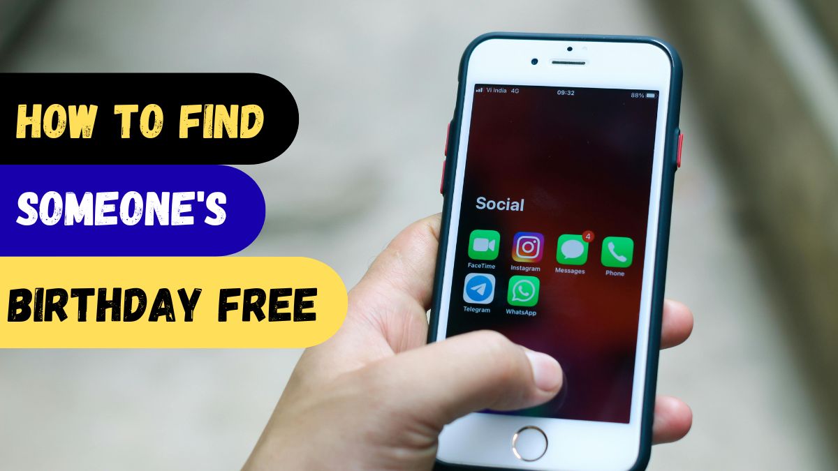how to find someone's birthday free by phone number