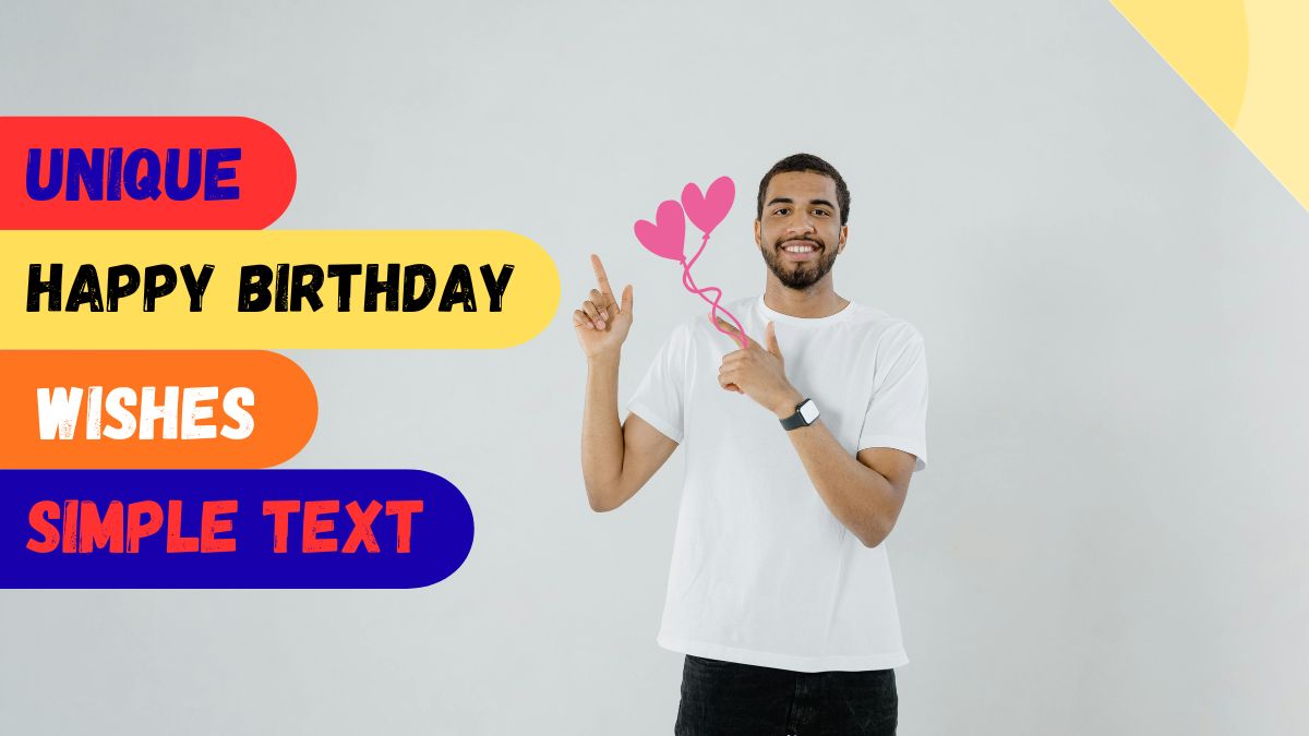 unique simple birthday wishes